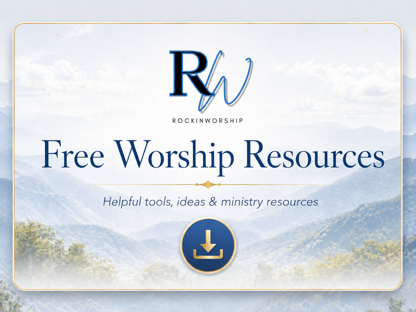 Free Worship Resources - Jonathan Casas